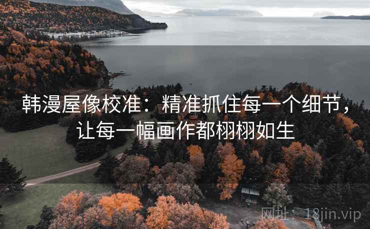 韩漫屋像校准：精准抓住每一个细节，让每一幅画作都栩栩如生