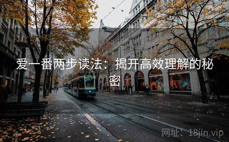 爱一番两步读法：揭开高效理解的秘密