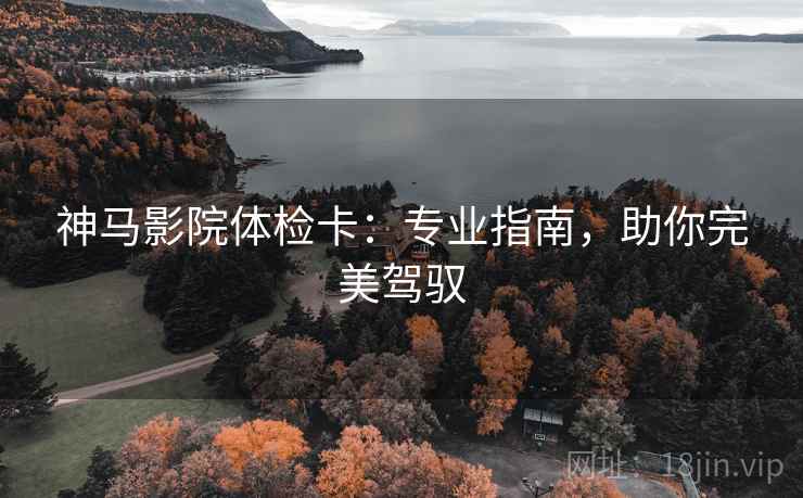 神马影院体检卡：专业指南，助你完美驾驭
